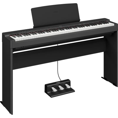 Yamaha P-225B 88-Key Weighted Action Digital Piano with GHC Action, Black image 7