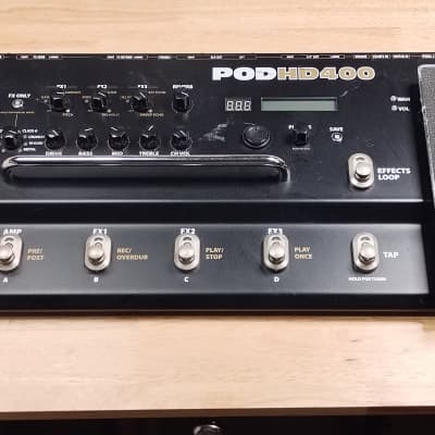 Line 6 POD HD400 Multi-Effect and Amp Modeler | Reverb