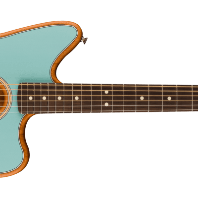 Fender Acoustasonic Player Jazzmaster - Ice Blue image 2