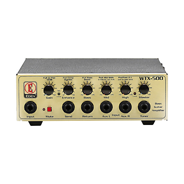 EDEN アンプヘッド WXT-500 Eden WTX500 Bass Amplifier Head (500 Watts) | Reverb