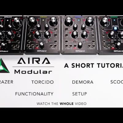 Roland Aira Torcido Modular Distortion, Table-Top and Eurorack Module (X1- Ex-Display- With Warranty) image 4