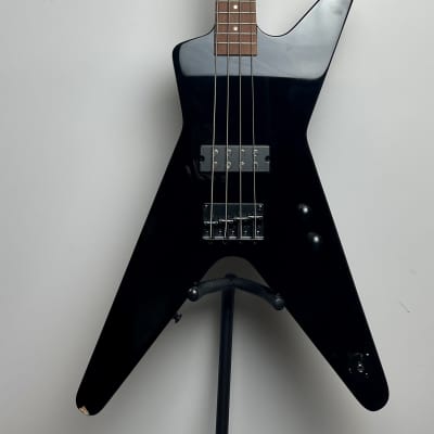 Dean Guitars ML Metalman Bass, Granadillo Fretboard, Classic Black Finish image 1