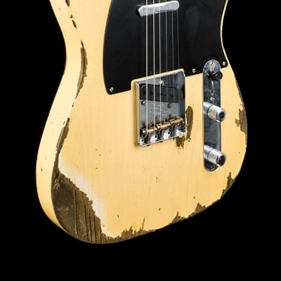 Fender Custom Shop 2017 LTD NAMM Nocaster Heavy Relic - Faded Nocaster Blonde #16942 image 6