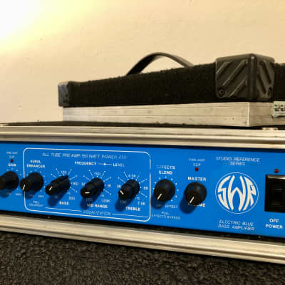 SWR Electric Blue II Bass Amp-Head (Baby Blue II) 90s | Reverb