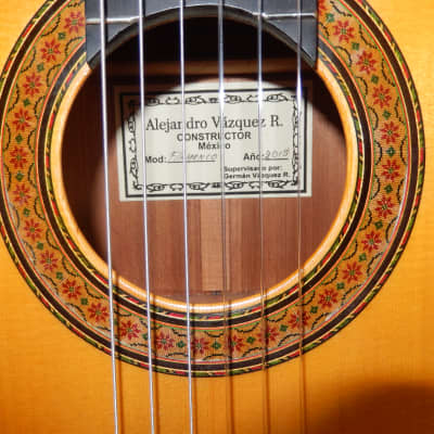 Alejandro Vasquez Rubio Flamenco Guitar 2015 Natural image 1
