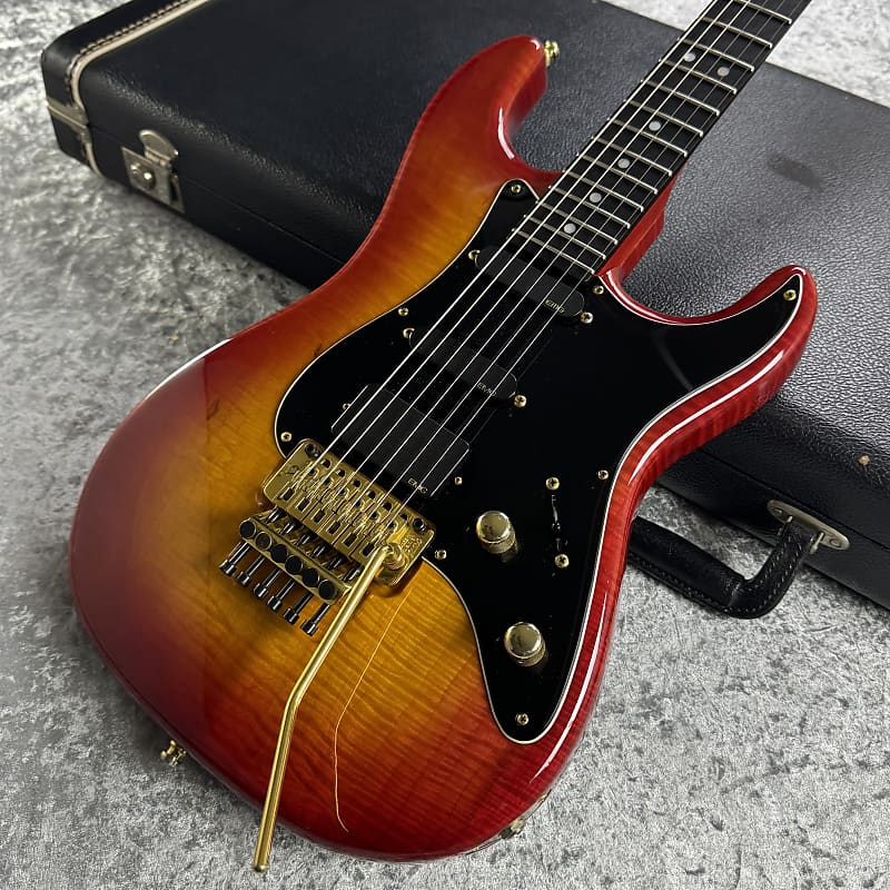 Valley Arts Custom Pro USA 1 Piece Maple 1991 - Fire Burst | Reverb Latvia