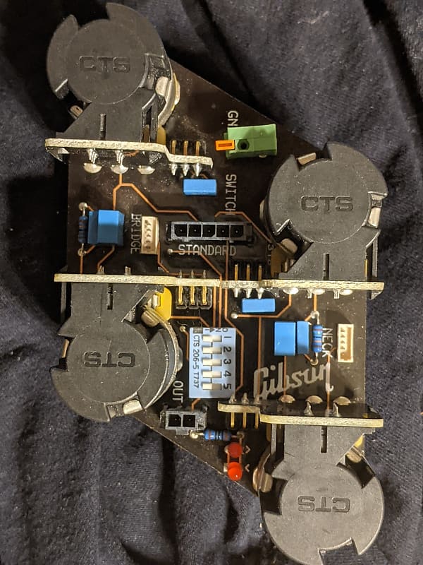 Gibson Les Paul Standard HP PCB 4 Push/pull pots Dip Reverb