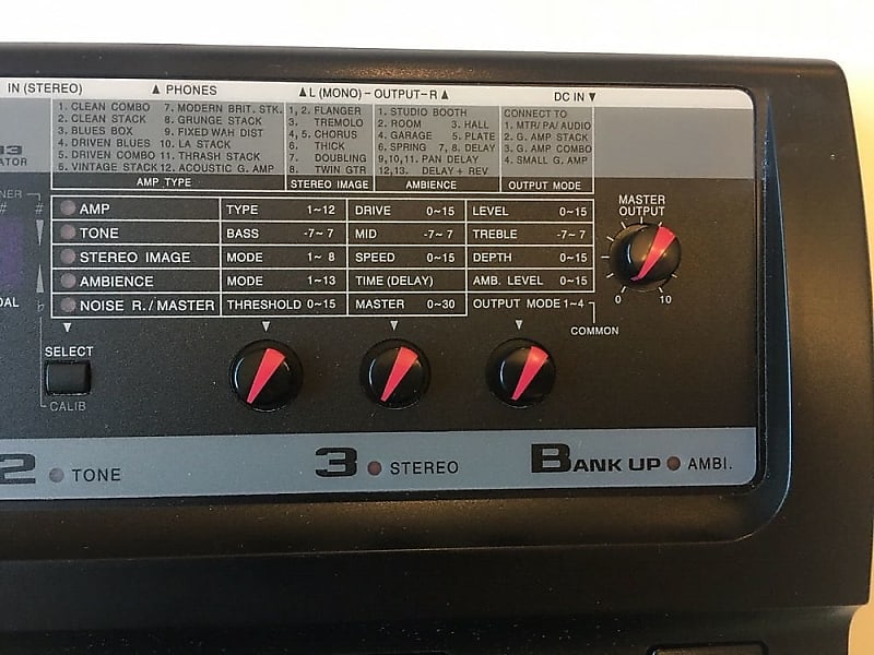 Maxon AM3 Amp Mania Simulator Multi Effects Processor Rare