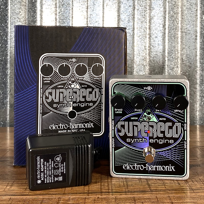Electro-Harmonix EHX Superego Polyphonic Synth Guitar Effect Pedal image 1