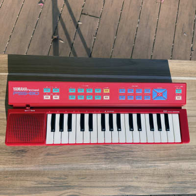 Yamaha PSS-80 Vintage 1989 Japanese Domestic Synthesizer Keyboard - Red