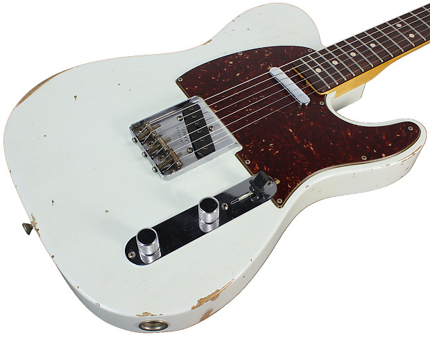 Fender Custom Shop 1963 Relic Telecaster - Olympic White - NAMM