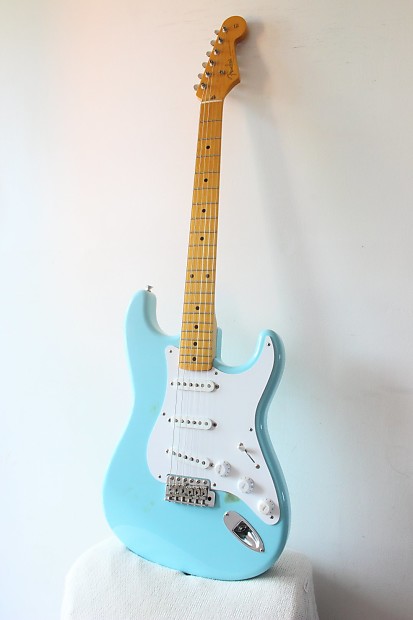 Fender Japan '57 Reissue Stratocaster ST57-TX Sonic Blue 2010-11