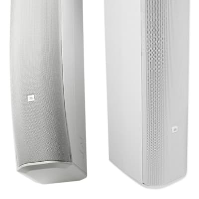 JBL CBT 70J-1 500w White Swivel Wall Mount Line Array Column Speaker+Extension image 1