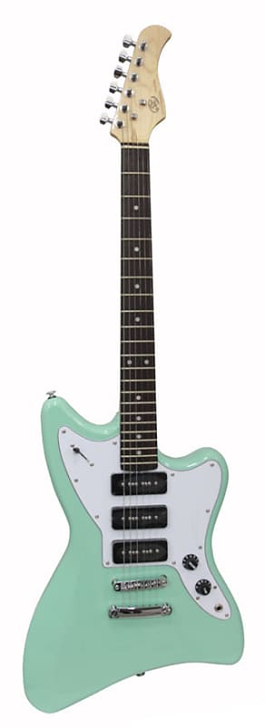 SX Liquid RN Alder 3P90 Stop SGN Surf Green Electric Guitar