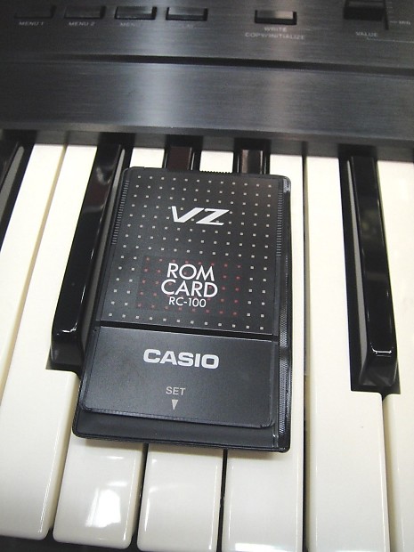 CASIO VZ-1 Digital Synthesizer Vintage Synth w/ RC-100 Rom
