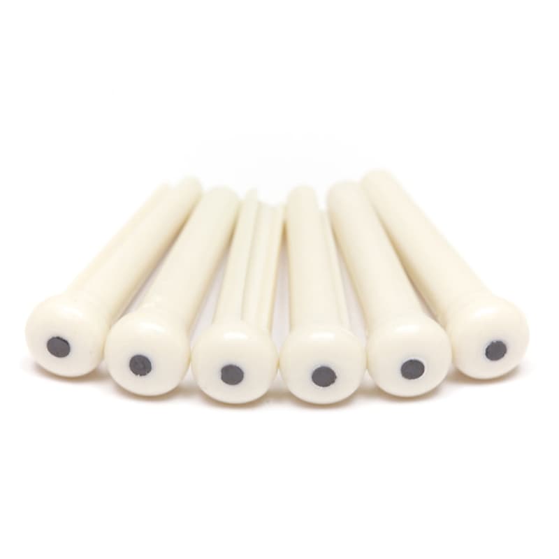 Graph Tech PP-1122-00 TUSQ Traditional-Style Acoustic Guitar Bridge Pins - 6-String image 1