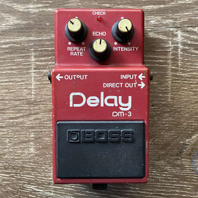 Boss DM-3, Analog Delay, Made In Japan, 1986, Vintage Guitar Effect Pedal for sale
