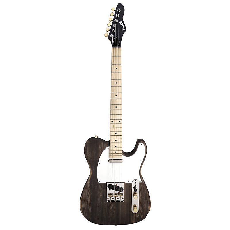 SLICK SL51 M Brown Woodgrain - E-Gitarre image 1