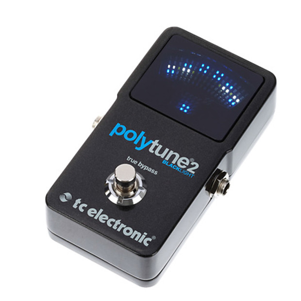 tc electronic polytune 2 noir ペダルチューナー TC Electronic PolyTune 2 Noir Tuning Pedal | Reverb