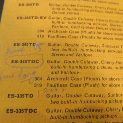 Vintage 1966 Gibson Guitar Full Line Catalog With Original Price List image 16