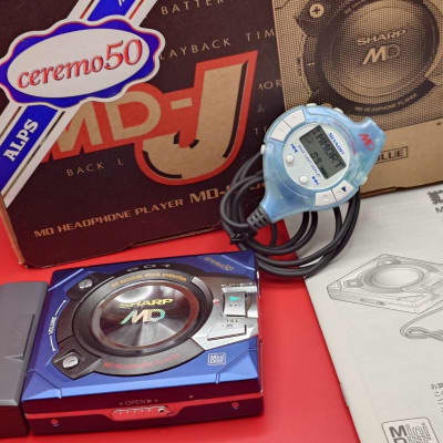 RARE Alps Alpine Ceremo50 Blue Sharp MD-ST601-A Walkman