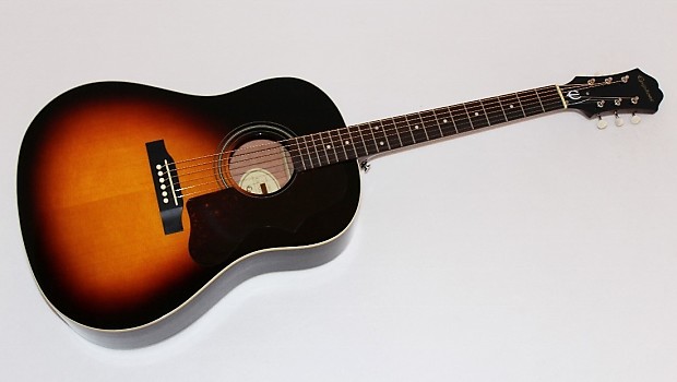 Epiphone E J45 LTD 1963 Sunburst Southern Jumbo Acoustic Guitar
