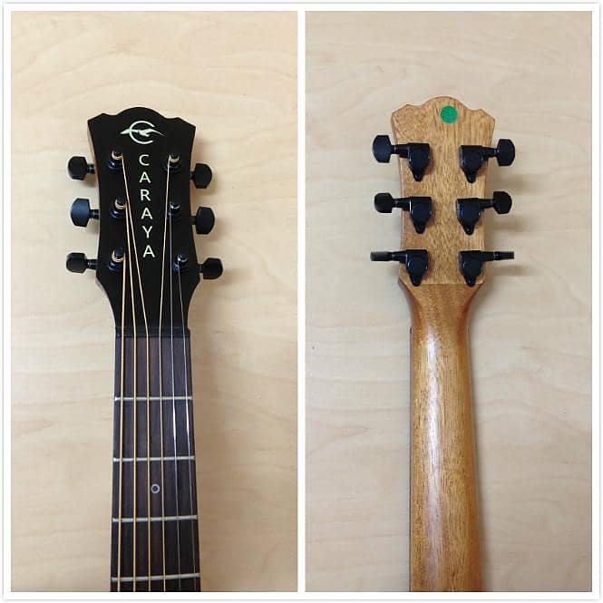Caraya Safair 36EQ Electro-Acoustic Guitar,All-mahogany+Free gig bag,3  Picks – ASA College: Florida