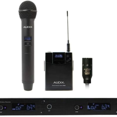 Audix AP62 C210 Wireless System - R62 Kit, H60/OM2 & B60 W/ ADX10 Mic