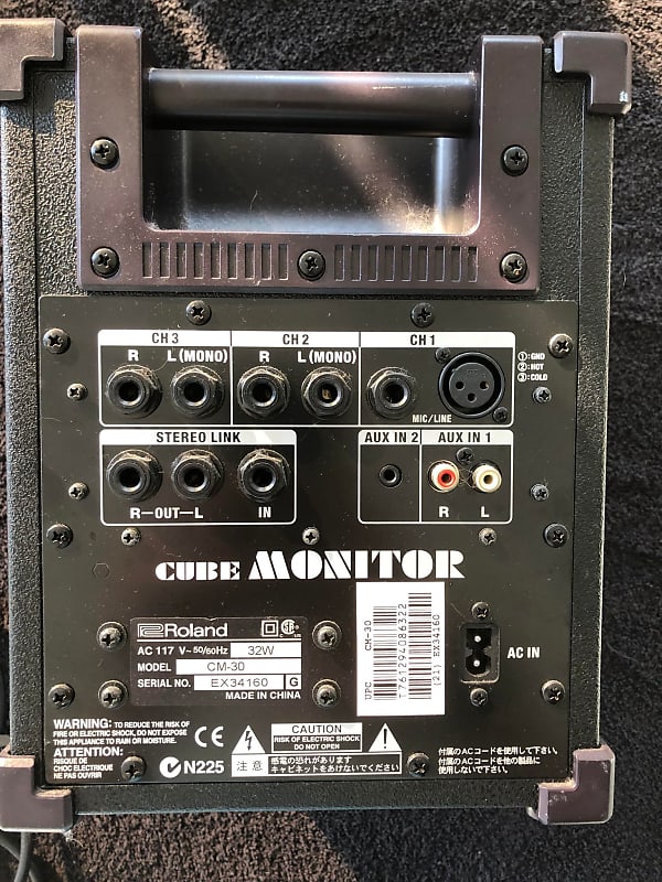 Roland CM-30 Cube Monitor 3-Channel 30-Watt 1x6.5