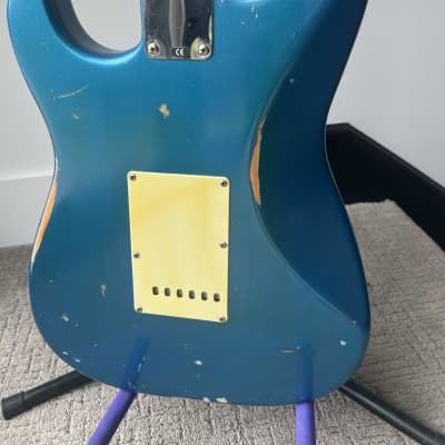 Fender American Vintage '57 Stratocaster 1990s - Relic Blue image 5