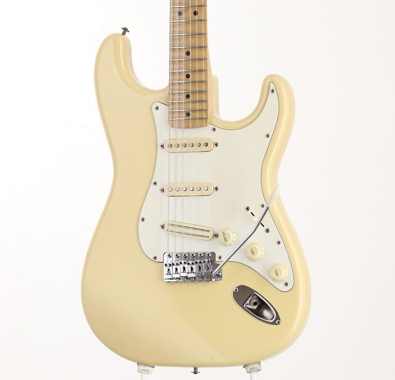 Fender Japan ST72-86DSC MOD Yellow White [SN MIJ H010360