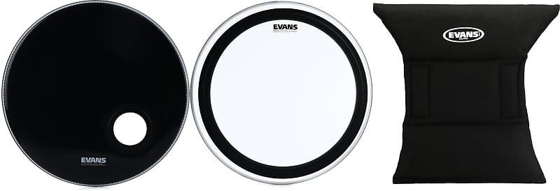 Evans eq pad store bass drum muffler