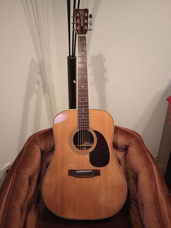 1970s Hohner HG310 Acoustic Guitar Reverb