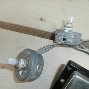 Vintage 1957 Gibson Matched Pair PAF Pickup Wiring Harness! Centralab Pots, Switch and Tip, Covers! image 16