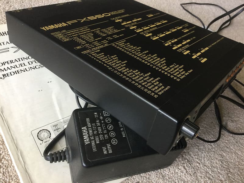 Yamaha FX550 Guitar Effect Processor | Reverb