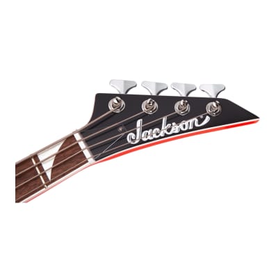 Jackson X Series Concert Bass CBXNT DX IV 4-String Electric Guitar with Laurel Fingerboard (Right-Handed, Rocket Red) image 5