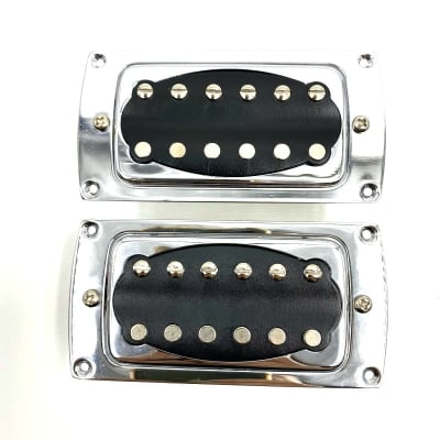 Alnico Guitar Neck and Bridge Humbucker Pickups Set image 1