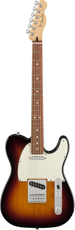 Fender 0145213500 Player Telecaster, Pau Ferro Fingerboard, 3-Color Sunburst image 1