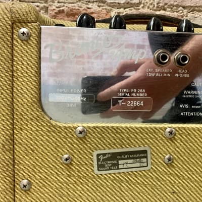 【ビンテージ】Fender USA Bronco Amp Tweed Tube circuit transplant for a 90's Fender Bronco - YouTube