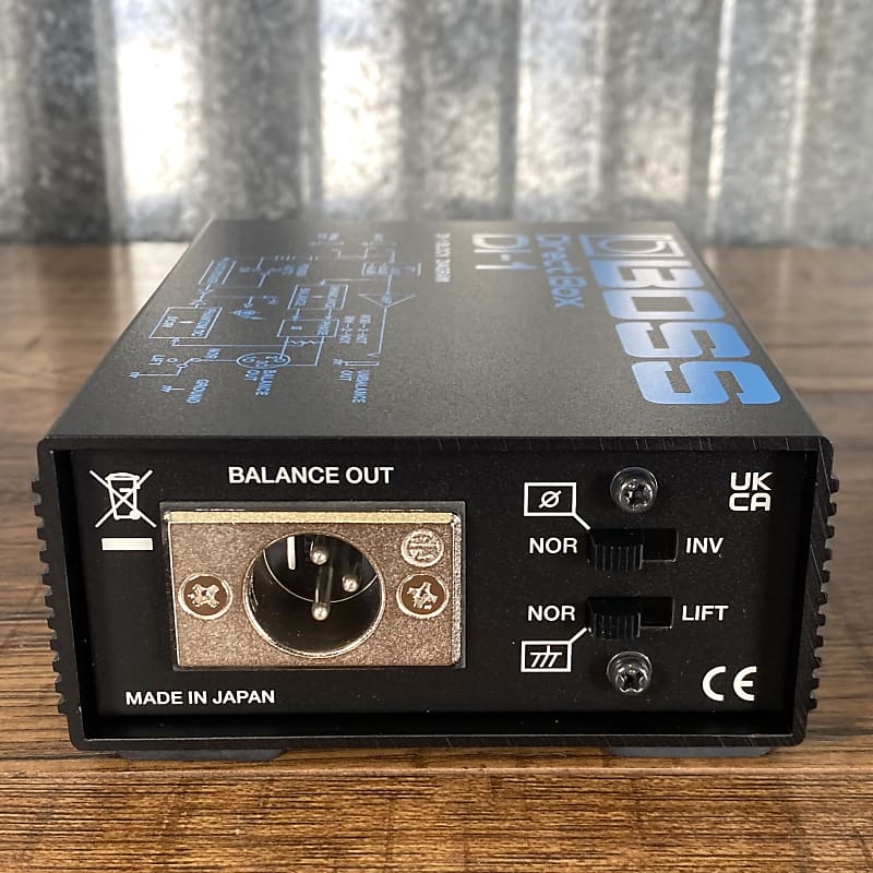 Boss DI-1 Direct Box Guitar & Bass Effect Pedal | Reverb