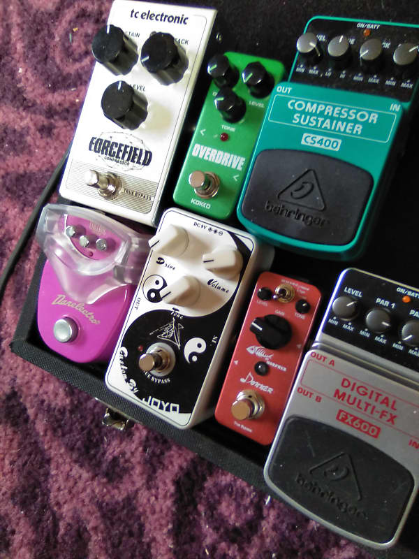Guitar FX Pedal Bundle Deal + Pedalboard Case Reverb