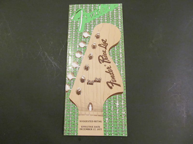 趣味 Vintage 1973 Fender Full Lineup Catalog - 趣味