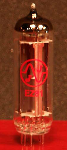 JJ Electronic EZ81 / 6CA4 Rectifier Tube image 1