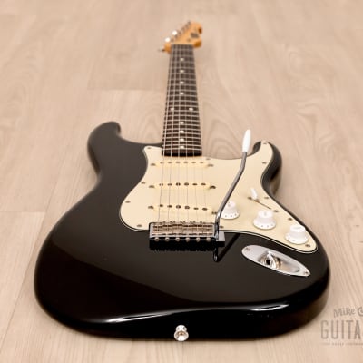 1983 ESP 400 Series ST465 Vintage S-Style Guitar Black, One-Owner w/ Case, Japan image 10