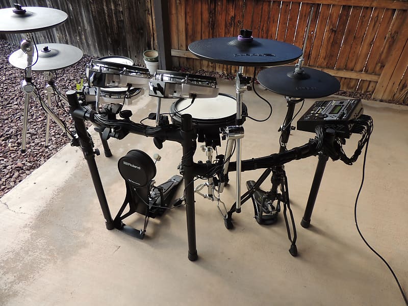 Roland TD-12/17/25 Custom V-Drum Kit Complete! MUST SEE!!! | Reverb