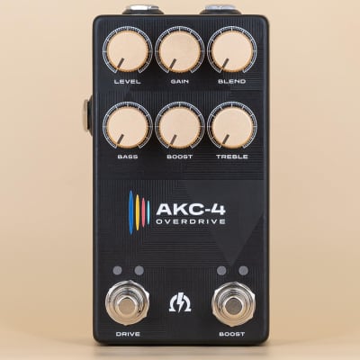 Ohmless Pedals AKC-4 Overdrive Guitar Effect Pedal image 1