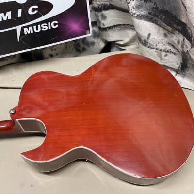 Soares'y Guitars Archtop Hollow Body Singlecut 4-string Tenor Guitar - Local Pickup Only image 18