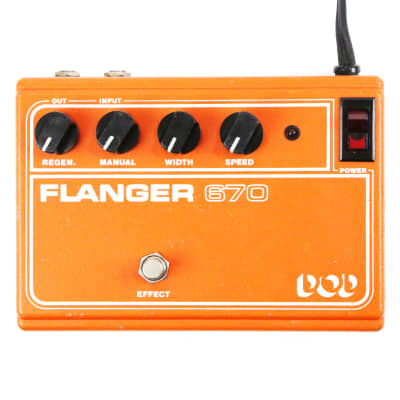 DOD FLANGER 670 ギターエフェクター DOD FLANGER 670 ギターエフェクター DOD 670 Flanger