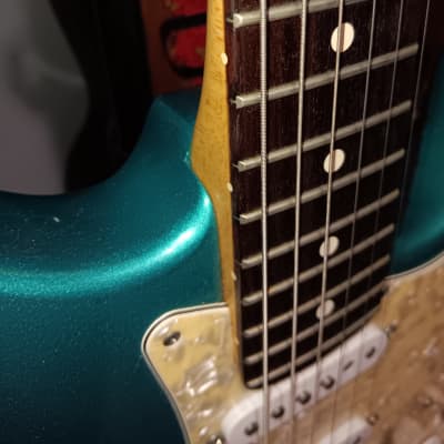 Fender 40th Anniversary Stratocaster  1994 Metallic Jade Green image 8
