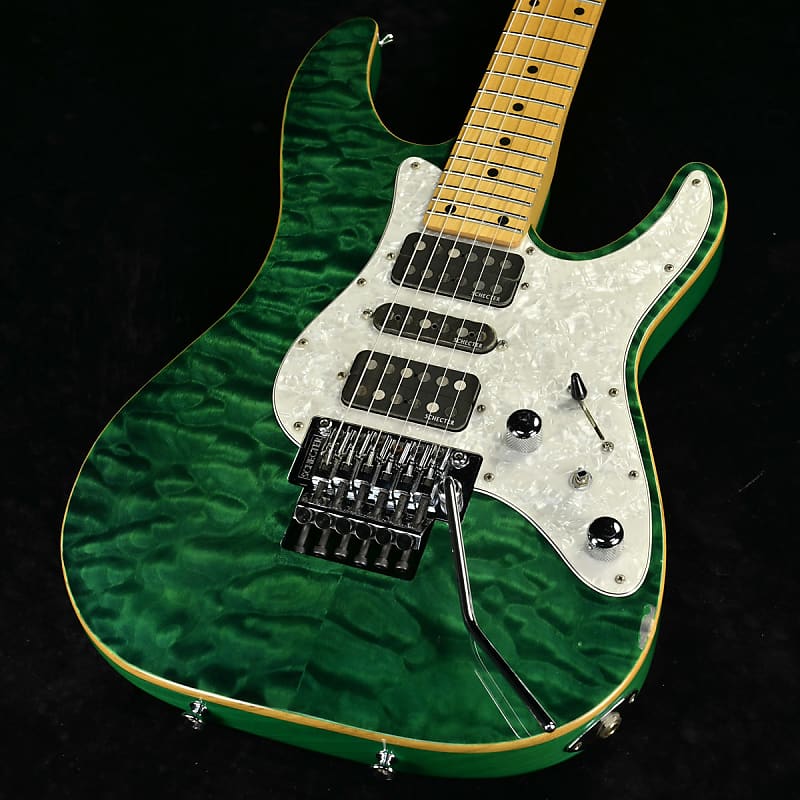 Schecter SD II 24 AS See Thru Green [12/09]